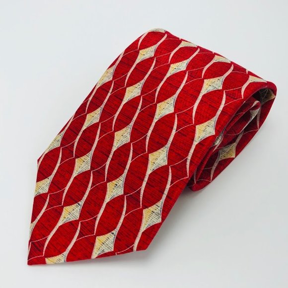 Bravini Extra Long Tie 100% Silk - Picture 1 of 5